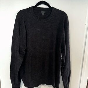 J. Crew Men's Charcoal Sweater